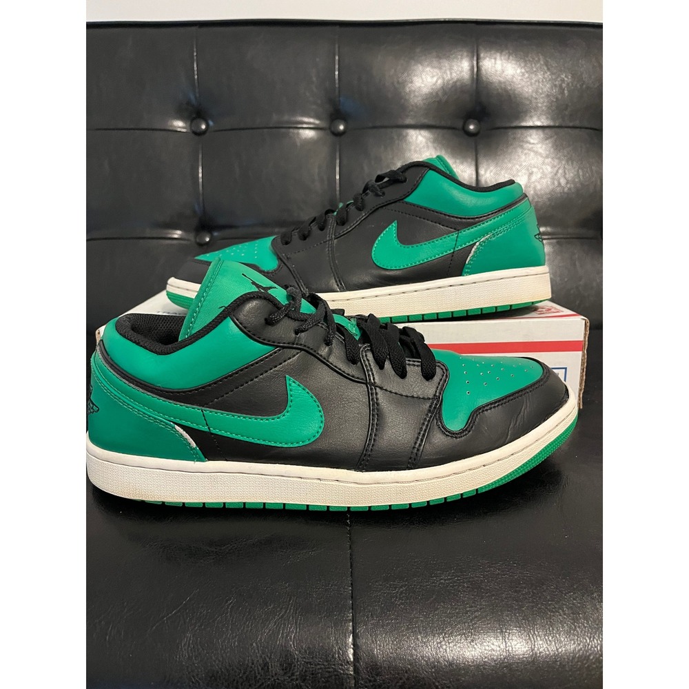 Nike Air Jordan 1 Low‎ Lucky Green Black